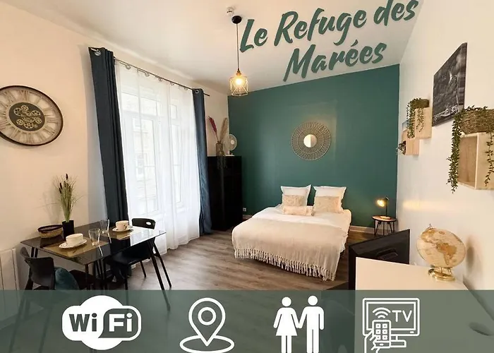 Le Refuge Des Marees - Idealement Situe