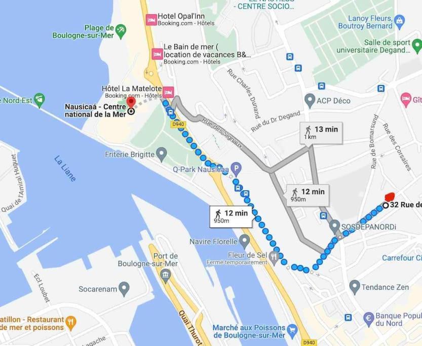 Le Refuge Des Marees - Idealement Situe Apartment Boulogne-sur-Mer